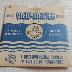 Vintage View-Master Desert Scenes 178